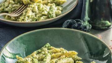 Σήμερα μαγειρεύουμε: Πέννες με κολοκυθάκια, πέστο άνηθου και φέτα