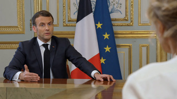 Μεσανατολικό - Μακρόν: Καταδίκασε τις επιθέσεις της Χαμάς στο Ισραήλ