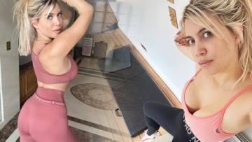 Γουάντα Νάρα: Κάνει ηλιοθεραπεία στην αυλή της με σέξι μαγιό