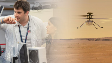 Ο δικός μας Θοδωρής απογειώνει το ελικόπτερο της NASA πάνω από την επιφάνεια του Άρη