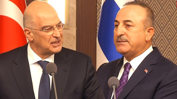 Ο Δένδιας απάντησε σκληρά στις τουρκικές προκλήσεις μπροστά στον Τσαβούσογλου 