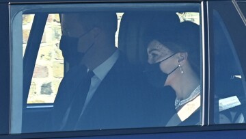 Κηδεία πρίγκιπα Φιλίππου: Έφθασαν στο Κάστρο του Ουίνδσορ o Κάρολος, o Ουίλιαμ και η Κέιτ