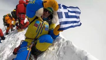 Αντώνης Σύκαρης: Ο κορυφαίος Έλληνας ορειβάτης κατέκτησε ακόμη μία κορυφή των Ιμαλαϊων