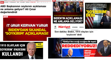 Τουρκικά ΜΜΕ: «Σκανδαλώδης η απόφαση Μπάιντεν»