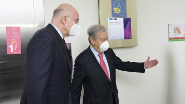 Δένδιας σε Γκουτέρες: Τουρκία και Τουρκοκύπριοι υπονομεύουν την προοπτική επίλυσης του Κυπριακού