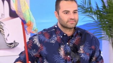 Εκνευρίστηκε ο Κώστας Φραγκολιάς: Τον μπουγέλωσε συνάδελφός του στον αέρα του Happy Day