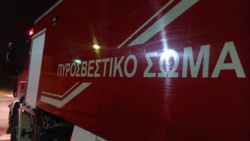 Υπό μερικό έλεγχο η φωτιά στον Άγιο Πέτρο Διονύσου