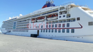 Ηράκλειο: Με 340 επιβάτες αναχωρεί το δεύτερο κρουαζιερόπλοιο της σεζόν	