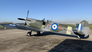 Σπιτφάιρ MJ755: Επιστρέφει την Πέμπτη στην Ελλάδα το θρυλικό αεροσκάφος του Β’ ΠΠ