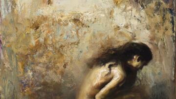 Τα ζωγραφικά έργα του Γιώργου Ρόρρη ταξιδεύουν στην Άνδρο - Δείτε φωτογραφίες