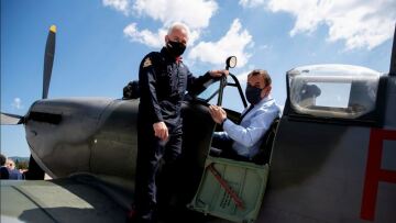 Παναγιωτόπουλος: Σύντομα το ελληνικό Spitfire θα ξαναπετάξει στους ελληνικούς ουρανούς