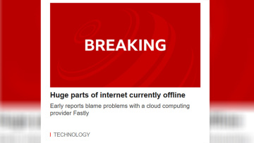 Πρωτοφανές μπλακ άουτ μίας ώρας στις μεγαλύτερες ιστοσελίδες σε όλο τον κόσμο