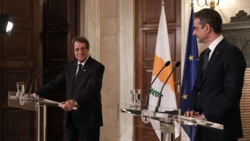 Επικοινωνία Αναστασιάδη – Μητσοτάκη ενόψει της συνάντησης με τον Ερντογάν