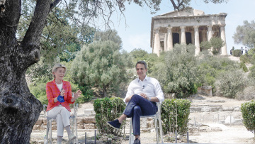 Μητσοτάκης – Φον ντερ Λάιεν: Η Ελλάδα θα βγει πιο ισχυρή από ποτέ με το Ταμείο Ανάκαμψης