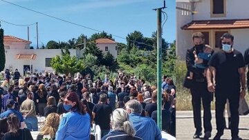 Γλυκά Νερά - Η υποκρισία του πιλότου στην κηδεία της Καρολάιν: «Το μωρό μας δεν θα θυμάται πόσο υπέροχη μανούλα είχε...»