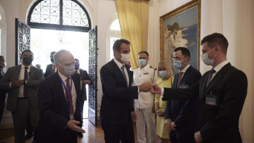 Επίσκεψη Μητσοτάκη στο Κάιρο: Συναντήθηκε με εκπροσώπους της Ελληνικής Κοινότητας