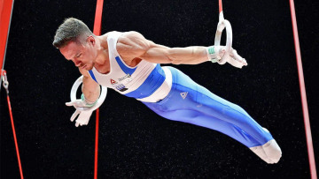 «Άρχοντας των κρίκων» ο Πετρούνιας: «Χρυσή» πρόκριση στους Ολυμπιακούς Αγώνες