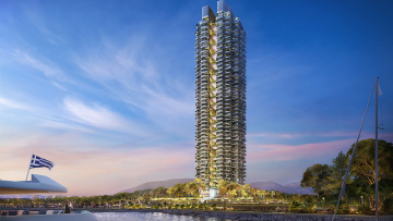 Έτσι θα είναι ο Marina Tower στο Ελληνικό: Ο πρώτος «πράσινος» ουρανοξύστης στην Ελλάδα