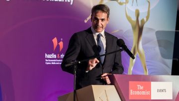 Μητσοτάκης στο Συνέδριο του Economist: Ανάπτυξη 4,3% το 2021 και 6% το 2022