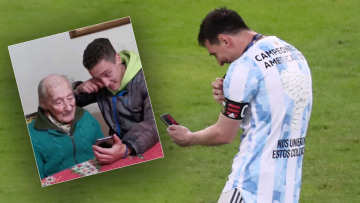 Συγκινητικό βίντεο: Το «ευχαριστώ» του Μέσι σε 100 ετών οπαδό του, ο οποίος γράφει σε χαρτί όλα του τα γκολ
