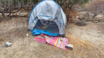 Φολέγανδρος: Δείτε πού είχαν κατασκηνώσει η Γαρυφαλλιά και ο δολοφόνος της - Βρέθηκαν ελάχιστα προσωπικά της αντικείμενα