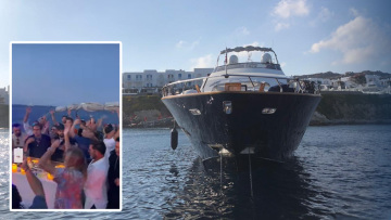 Μύκονος: Τούρκος οργάνωσε κορωνοπάρτι στη θαλαμηγό του - «Έπεσαν» πρόστιμα άνω των 76.000 ευρώ 