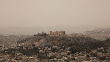 Φωτιά στα Βίλια: Τεράστιο σύννεφο καπνού καλύπτει τον Αττικό ουρανό - Φωτογραφίες 