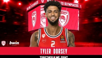 Ολυμπιακός: Ανακοίνωσε επίσημα την απόκτηση του Τάιλερ Ντόρσεϊ