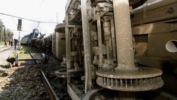 Σέρρες: Εκτροχιασμός δυο βαγονιών που μετέφεραν πετρέλαιο