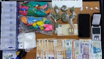 Ναρκωτικά και αέριο γέλιου σε επιχείρηση στη Ζάκυνθο