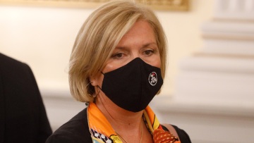 Θεσσαλονίκη: Το νοσοκομείο Παπαγεωργίου επισκέφθηκε η Mίνα Γκάγκα