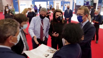 Επίσκεψη αντιπροσωπείας της Επιτροπής «Ελλάδα 2021» στην 85η Διεθνή Έκθεση Θεσσαλονίκης