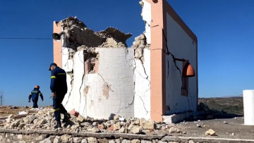 Σεισμός στην Κρήτη: Ένας νεκρός από τη δόνηση των 5,8 Ρίχτερ - Έντεκα οι τραυματίες