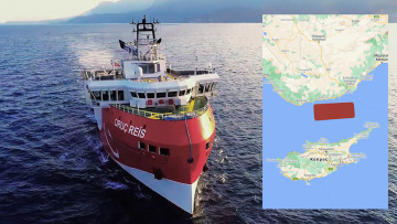 Ξαναβγάζουν το Oruc Reis για έρευνες οι Τούρκοι