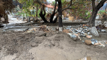 Στη βόρεια Εύβοια εσπευσμένα ο Χρήστος Τριαντόπουλος και ο Ευάγγελος Τουρνάς