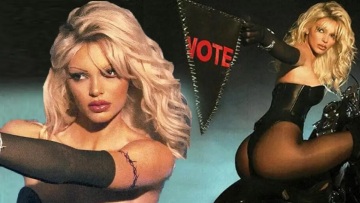 Κένταλ Τζένερ: Σαν άλλη Πάμελα Άντερσον ποζάρει με δερμάτινο κορσέ, ξανθιά περούκα και μαύρες μπότες μέχρι τους μηρούς