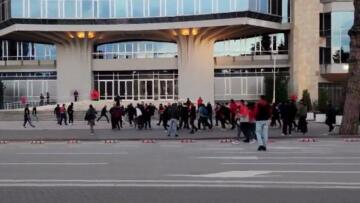 Επεισόδια πριν το Αλβανία-Πολωνία για τα προκριματικά του Μουντιάλ - Δείτε βίντεο