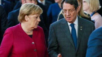 Ο Νίκος Αναστασιάδης ζήτησε από τη Μέρκελ τον τερματισμό των παράνομων ενεργειών της Τουρκίας