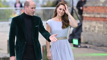 Πρίγκιπας Ουίλιαμ και Κέιτ Μίντλετον: Λαμπεροί στο πράσινο χαλί στην τελετή απονομής των Earthshot Prize