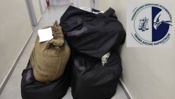 Μετά τα 256 κιλά κάνναβης, εντοπίστηκαν άλλα 107 κιλά στην Πρέβεζα