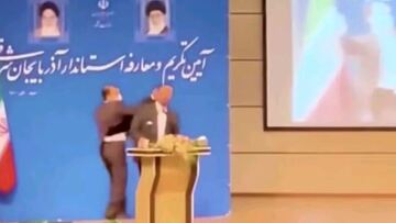 Ιράν: Πολιτικός χαστουκίζει κυβερνήτη - Ήταν έξαλλος γιατί έκανε άνδρας στη γυναίκα του το εμβόλιο για τον κορωνοϊό