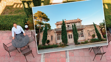 Η βίλα που έζησε ο Άγγελος Σικελιανός στο Ξυλόκαστρο είναι ένα μικρό παλάτι - Δείτε φωτογραφίες