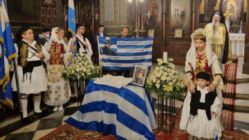 Κωνσταντίνος Κατσίφας: Σε κλίμα συγκίνησης το τριετές μνημόσυνό του σε Αθήνα και Λευκωσία