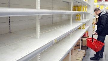 Άδειασαν τα ράφια των σούπερ μάρκετ στη ρωσική Άπω Ανατολή