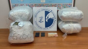 Συνελήφθη 26χρονος με 30 κιλά κάνναβης στα διόδια των Αφιδνών 