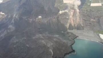 Ποτάμια λάβας στη θάλασσα μετά τη νέα έκρηξη του ηφαιστείου της Λα Πάλμα - Δείτε βίντεο