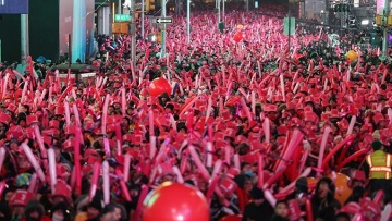 Μόνο για εμβολιασμένους η παραμονή Πρωτοχρονιάς στην Times Square της Νέας Υόρκης