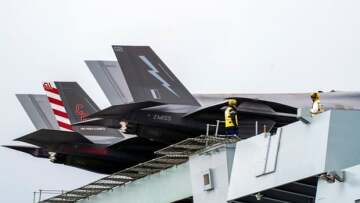 Βρετανικό F35 συνετρίβη σε διεθνή ύδατα στη Μεσόγειο