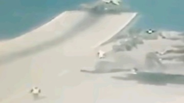 Συντριβή αγγλικού F-35: Βίντεο δείχνει τη στιγμή της συντριβής του μαχητικού F-35 στη Μεσόγειο