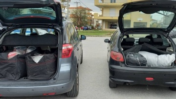 Χειροπέδες σε αδέρφια που μετέφεραν 61 κιλά κάνναβης από τα Σκόπια